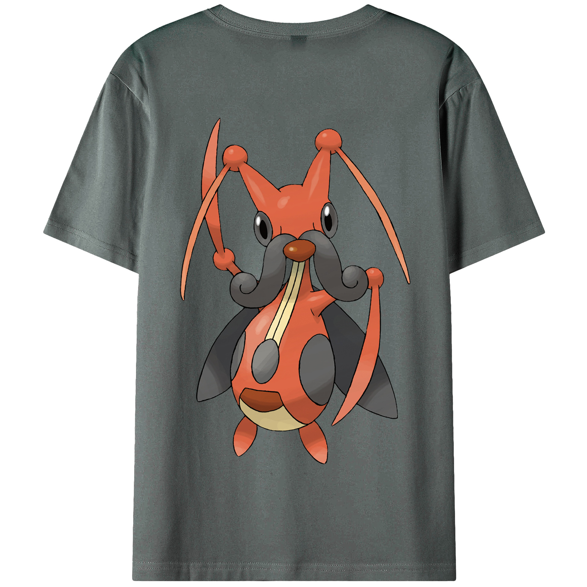 （画像用） ポケットモンスター Pokémon 綿100％半袖Tシャツ（背面プリント）